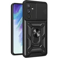 Custodia per Samsung Galaxy A54 A546, Techsuit, CamShield, Nera — 3