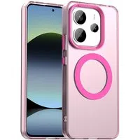 Custodia MagSafe per Xiaomi Redmi Note 14 5G, Techsuit, CandyCase, Rosa — 3
