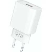 Caricabatterie Retea XO Design CE02D, 18W, 3A, 1 x USB-A, Bianco — 3
