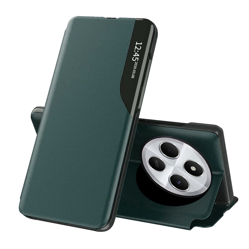 Techsuit Custodia per Xiaomi Poco C75 / Redmi 14C, Techsuit, eFold, Verde
