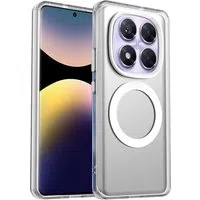 Custodia MagSafe per Xiaomi Poco X7 / Redmi Note 14 Pro 5G, Techsuit, CandyCase, Bianca — 3