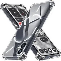 Custodia per Nothing Phone (2), Techsuit, Shockproof Clear, Trasparente — 3