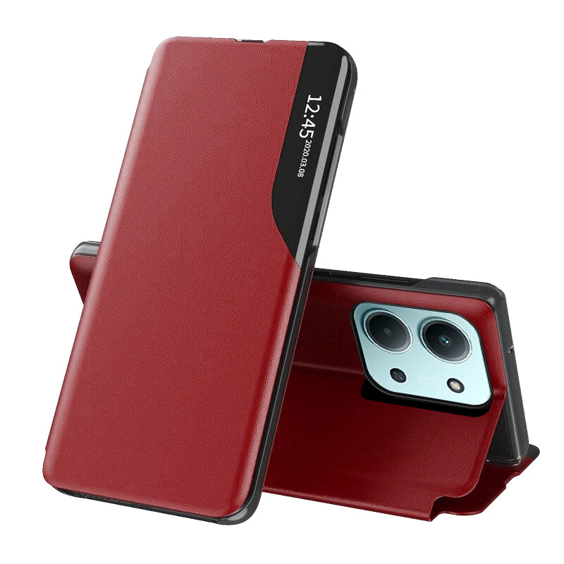 Techsuit Custodia per Xiaomi Poco C85 4G / Redmi 15C 5G / 15C 4G, Techsuit, eFold, Rossa