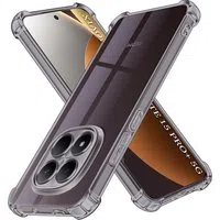 Custodia per Xiaomi Poco M8 Pro / Redmi Note 15 Pro+ 5G, Techsuit, Shockproof Clear, Fumé — 3