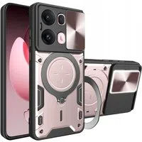 Custodia per Oppo Reno13 Pro, Techsuit, CamGuard Pro, Rosa Dorato — 3