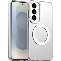 Custodia MagSafe per Samsung Galaxy S26 Plus S947, Techsuit, CandyCase, Bianca — 3