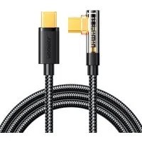 Cavo Dati e Ricarica USB-C - USB-C Joyroom S-A6 Angled, 100W, 1.2m, Nero — 3