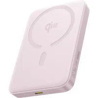 Batteria Esterna Wireless Baseus Enerfill FM12, 10000mAh, 22.5W, PD + FQI, 1 x QI - 1 x USB-C, Rosa E0028502 — 3