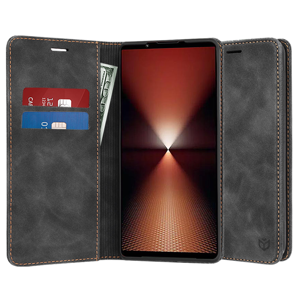 Techsuit Custodia per Sony Xperia 1 VI, Techsuit, Confy, Nera