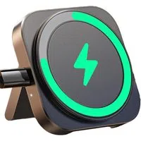 Caricabatterie Wireless Lisen 2in1, 15W, 1.67A, Nero YL0324100013 — 3