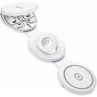 Caricabatterie Wireless Yesido DS29 5in1, 15W, 1.67A, Bianco — 3