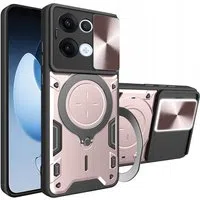 Custodia per Oppo Reno13, Techsuit, CamGuard Pro, Rosa Oro — 3
