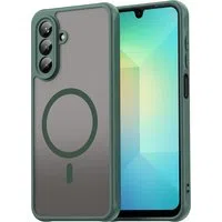 Custodia MagSafe per Samsung Galaxy A26 A266, Techsuit, HaloFrost II, Verde — 3