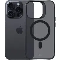 Custodia MagSafe per Apple iPhone 15 Pro Max, 3MK, Smoke MagCase, nero — 3