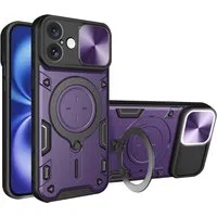 Custodia per Apple iPhone 16, Techsuit, CamGuard Pro, Viola — 3