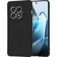 Custodia per OnePlus 13, Techsuit, SoftFlex, Nera — 3