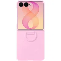 Custodia per Samsung Galaxy Z Flip8 F776, Silicone Ring Magnet, Rosa EF-EF776CVEGWW — 3