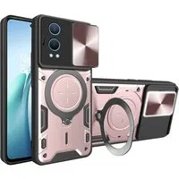 Custodia per OnePlus Nord CE4 Lite, Techsuit, CamGuard Pro, Rosa Oro — 3
