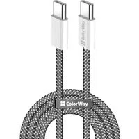 Cavo Dati e Ricarica USB-C - USB-C ColorWay CW-CBPDCC061, 60W, 1m, Nero — 3