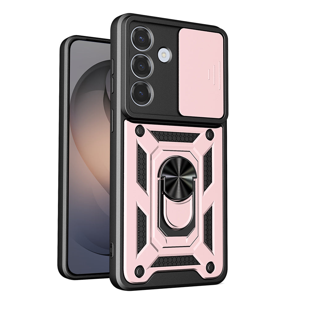 Techsuit Custodia per Samsung Galaxy S26 S942, Techsuit, CamShield, Rosa Oro