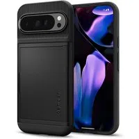 Custodia per Google Pixel 9 Pro XL, Spigen, Slim Armor CS, Nera ACS07729 — 3