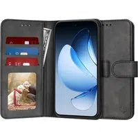 Custodia per Oppo Reno13, Techsuit, Diary Book, Nera — 3