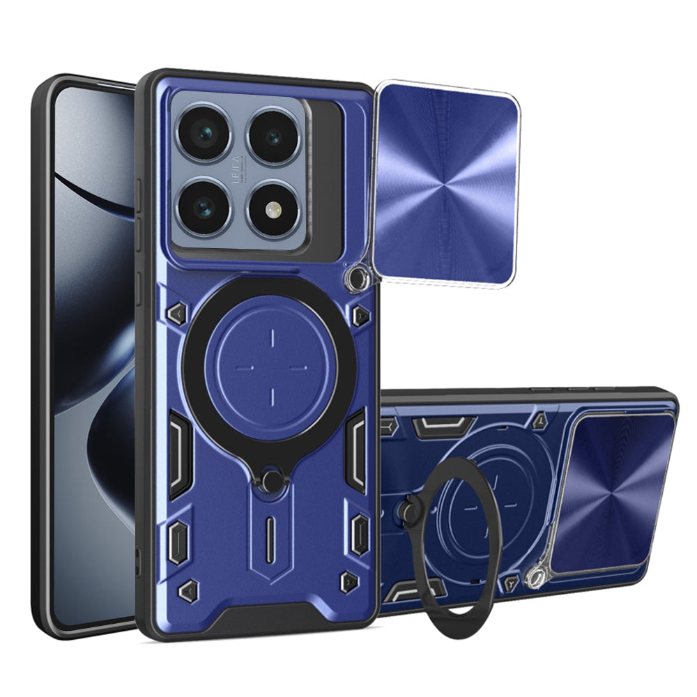 Techsuit Custodia per Xiaomi 14T Pro, Techsuit, CamGuard Pro, Blu