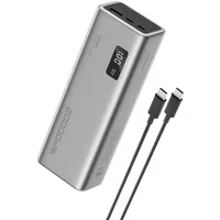 Batteria Esterna Cuktech P+ No.15, 20000mAh, 150W, QC + PD, 1 x USB-A - 2 x USB-C, Grigio CUKPB200GLBK — 3