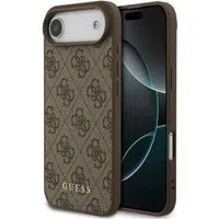 Custodia per Apple iPhone 17 Air, Guess, 4G Classic, Marrone — 3