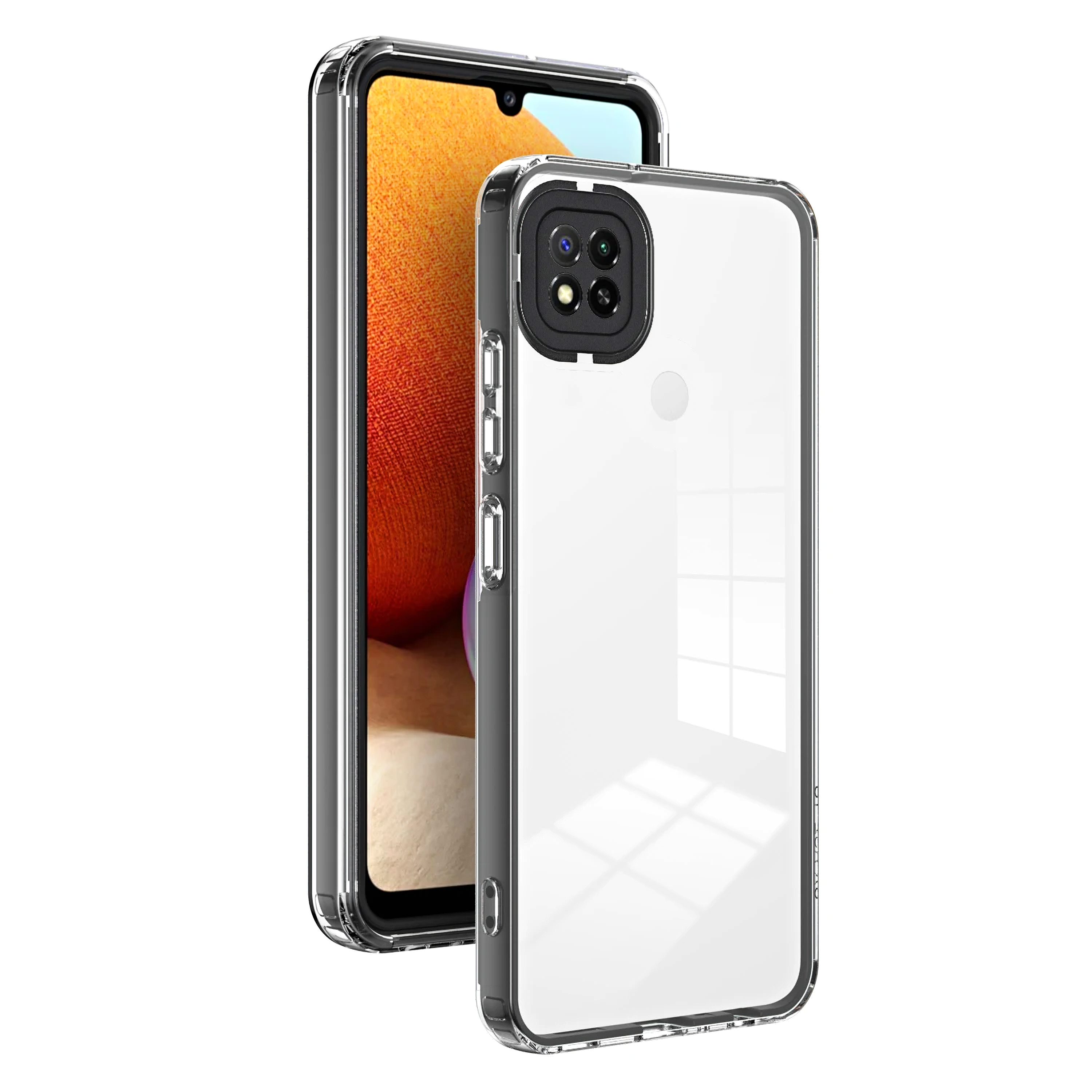 GSMnet Custodia per Xiaomi Poco C65 / Redmi 13C, OEM, Enviro Hybrid, Nera