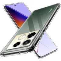 Custodia per Infinix Note 40 Pro+, Techsuit, Shockproof Clear, Trasparente — 3