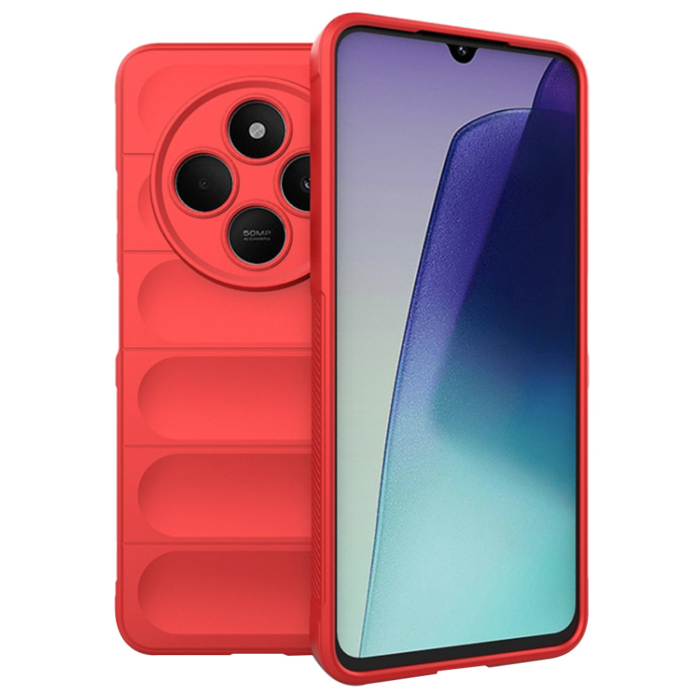 Techsuit Custodia per Xiaomi Poco C75 / Redmi 14C, Techsuit, Magic Shield, Rossa