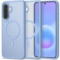 Custodia MagSafe per Samsung Galaxy A57 5G, Tech-Protect, Magmat, Blu Opaco — 3