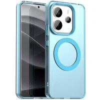 Custodia MagSafe per Xiaomi Redmi Note 14 4G (Regionale), Techsuit, CandyCase, Blu — 3