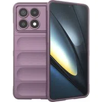 Custodia per Xiaomi Poco F6 Pro, Techsuit, Magic Shield, Viola — 3