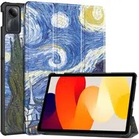 Custodia per Xiaomi Redmi Pad SE, Techsuit, FoldPro Starry Night, Multicolore — 3