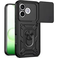 Custodia per Honor 600 Lite, OEM, CamShield, Nera — 3