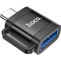 Adattatore OTG USB-C - USB-A HOCO UA31C, Nero — 3