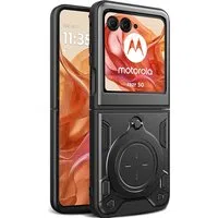 Custodia per Motorola Razr 60 / Razr 50, Techsuit, CamGuard Pro, Nera — 3