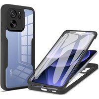 Techsuit Custodia per Xiaomi 13T Pro / 13T, Techsuit, ColorVerse 360, Nera — 2