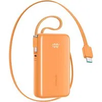 Batteria Esterna Joyroom JR-PR2, 10000mAh, 35W, PD, 3 x USB-C, Arancione — 3