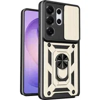 Custodia per Samsung Galaxy S26 Ultra S948, Techsuit, CamShield, Dorata — 3
