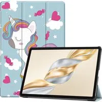 Custodia per Honor Pad X9a / X9 / X8 Pro, Techsuit, FoldPro Unicorn, Multicolore — 3