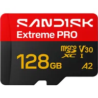 Scheda di memoria microSDXC SanDisk Extreme Pro A2, 128Gb, Classe 10 / UHS-1 U3, con adattatore SDSQXCJ-128G-GS6MA — 3
