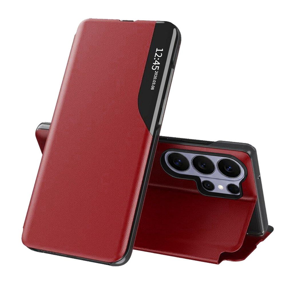 Techsuit Custodia per Samsung Galaxy S26 Ultra S948, Techsuit, eFold, Rossa