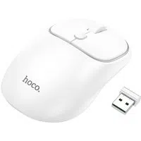 Mouse Wireless HOCO GM25, 1600DPI, BT / Wi-Fi, Bianco — 3