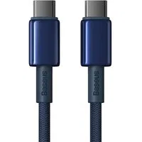 Cavo Dati e Ricarica USB-C - USB-C Baseus Tungsten Gold, 100W, 2m, Blu Navy P10319800321-04 — 3