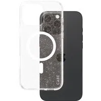 Custodia MagSafe per Apple iPhone 16 Pro Max, PanzerGlass, Care Urban Combat Star Lit, Trasparente Bianca — 3