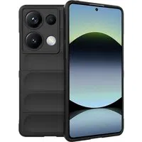 Custodia per Xiaomi Redmi Note 14S, Techsuit, Magic Shield, Nera — 3