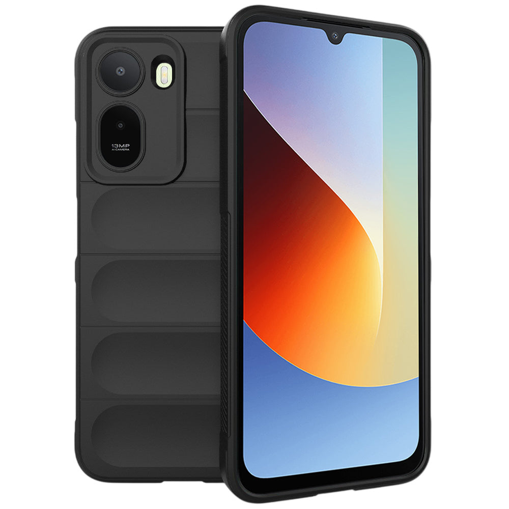 Custodia per Xiaomi Redmi A7 Pro 4G, Techsuit, Magic Shield, Nera